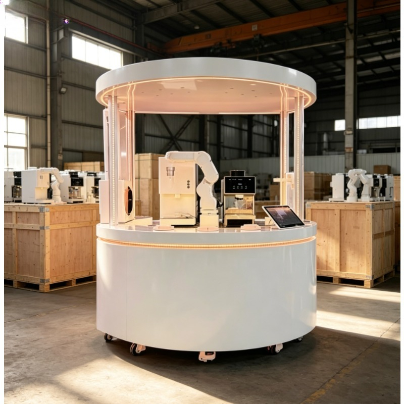 Coffee Equipment Service - Customized 6‑Axis Robot Barista Coffee Vending