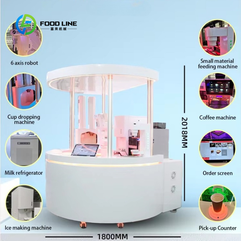 Customized 6‑Axis Robot Barist - Coffee Equipment Service review and price