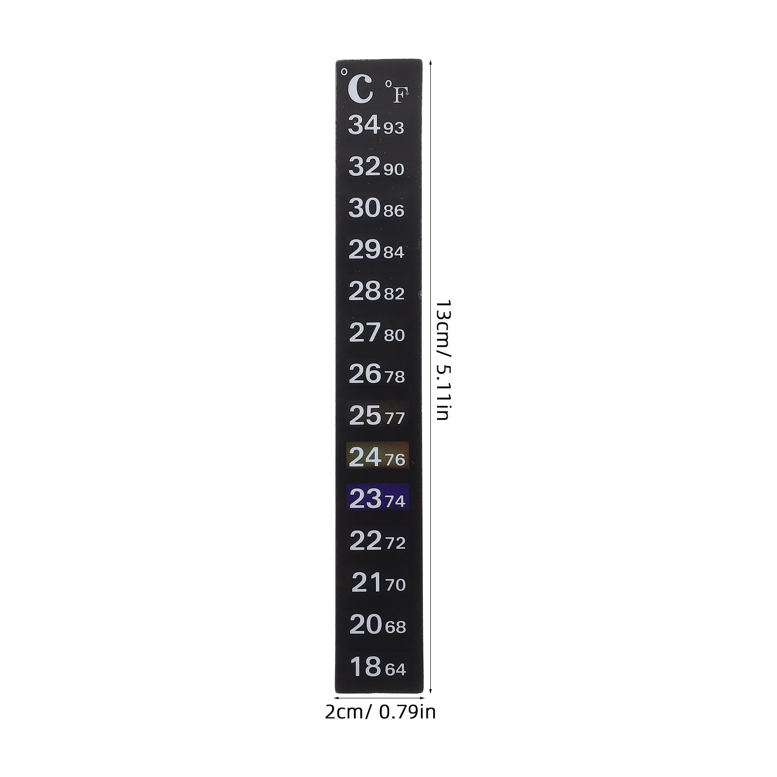 2Pcs Stick Aquarium Thermomete - Temperature Strip Thermometer review and price