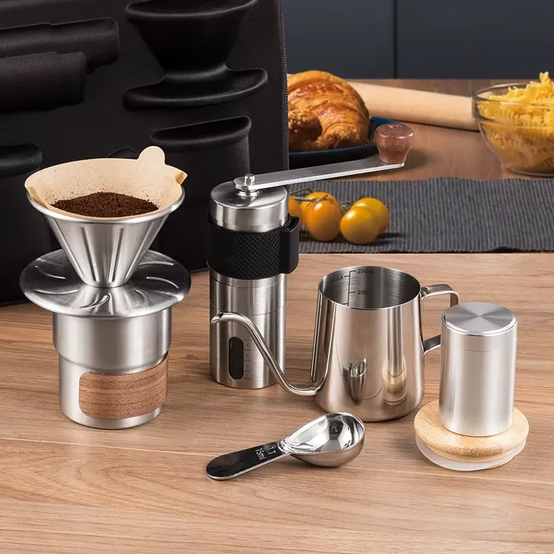 Hand Brewed Coffee Set Outdoor - Coffee Equipment Gift Set review and price