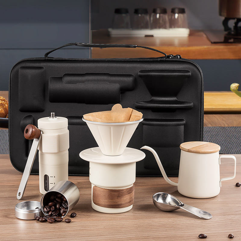 Hand brewed coffee pot set, po - Coffee Equipment Gift Set review and price