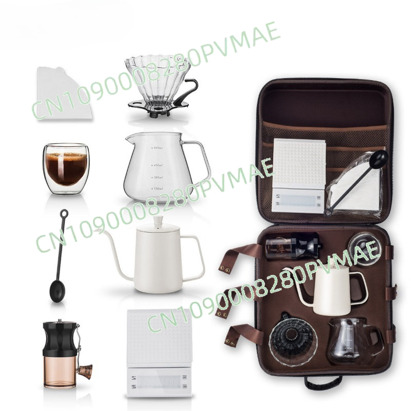 Hand pour-over coffee set outd - Coffee Equipment Gift Set review and price