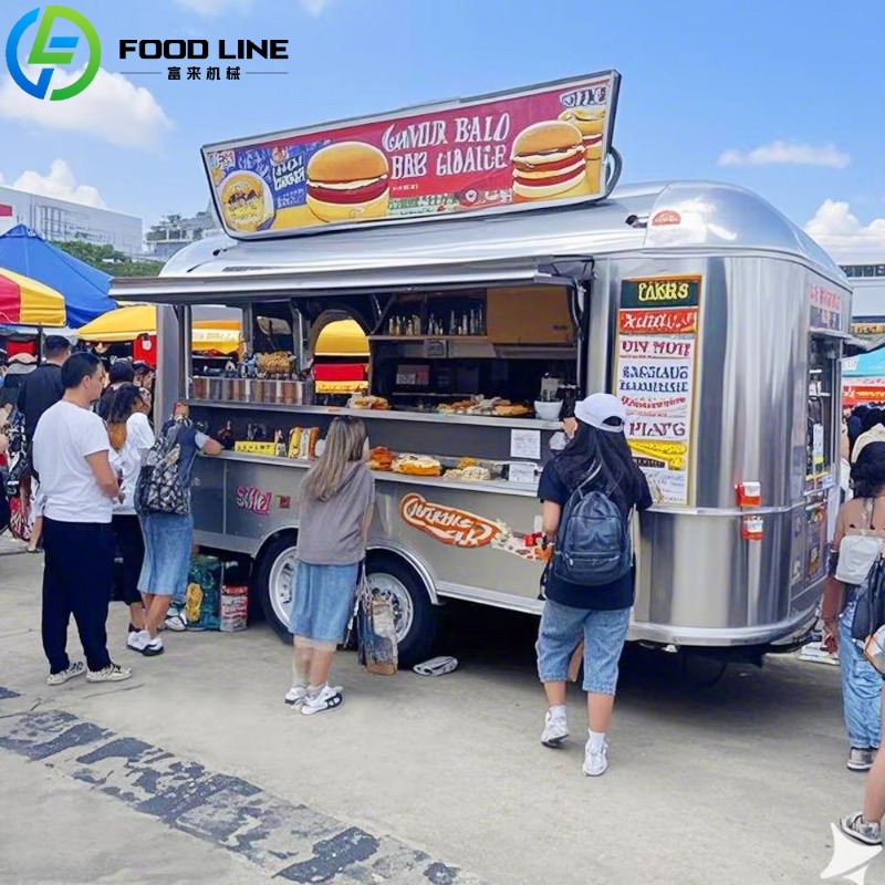 FL Customized Food Truck Fully - Coffee Equipment For Coffee Shop review and price