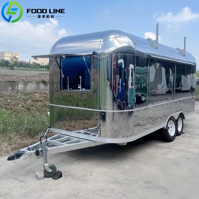 FL Customized Food Truck Fully - Coffee Equipment For Coffee Shop review and price