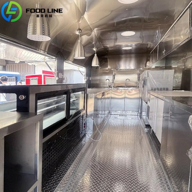 FL Customized Food Truck Fully - Coffee Equipment For Coffee Shop review and price