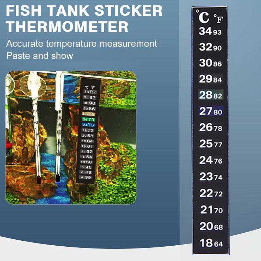 1pcs Digital Aquarium Home Sti - Temperature Strip Thermometer review and price