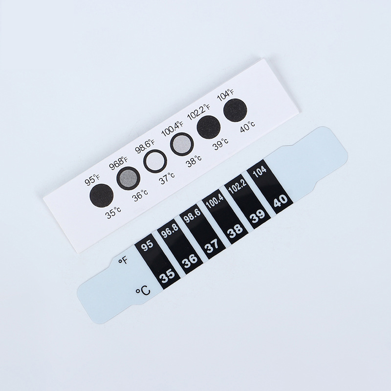 10Pcs Forehead Head Strip Ther - Temperature Strip Thermometer review and price