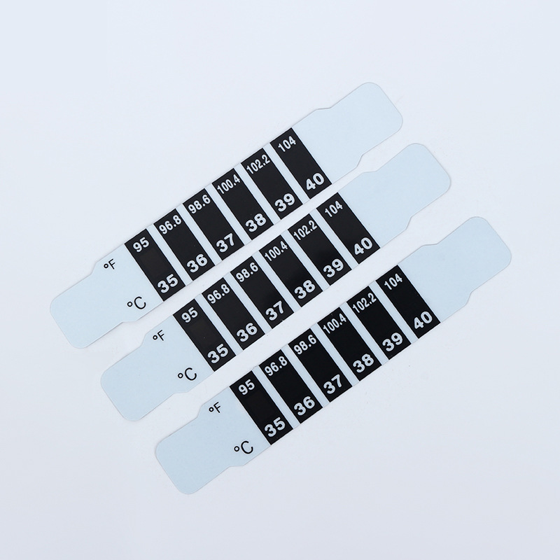 10Pcs Forehead Head Strip Ther - Temperature Strip Thermometer review and price