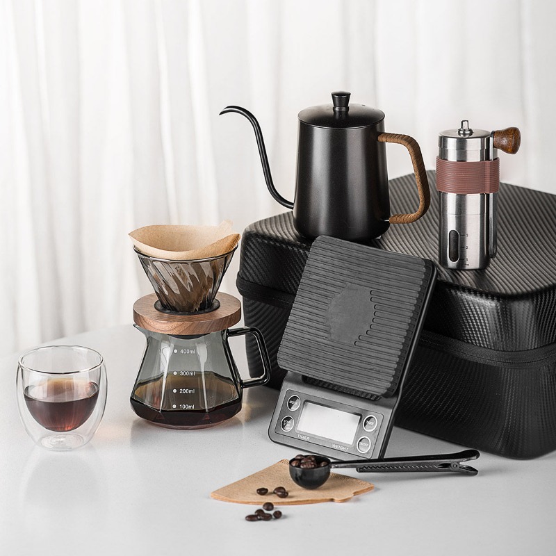 Hand brewed coffee set Outdoor - Coffee Equipment Gift Set review and price
