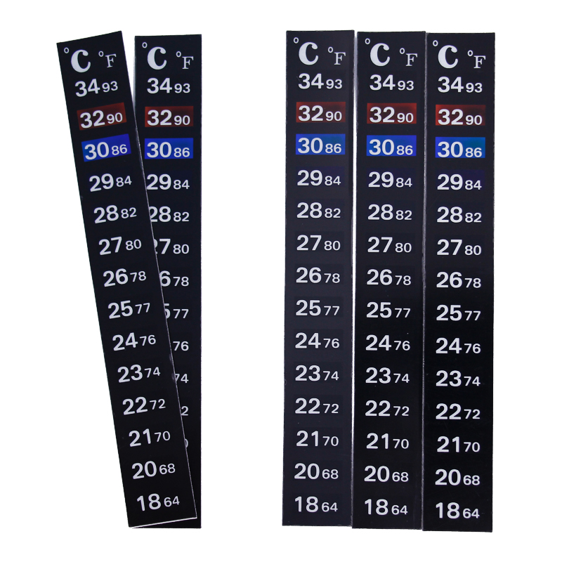 1/2/3/5pcs/lot Change Color Th - Temperature Strip Thermometer review and price