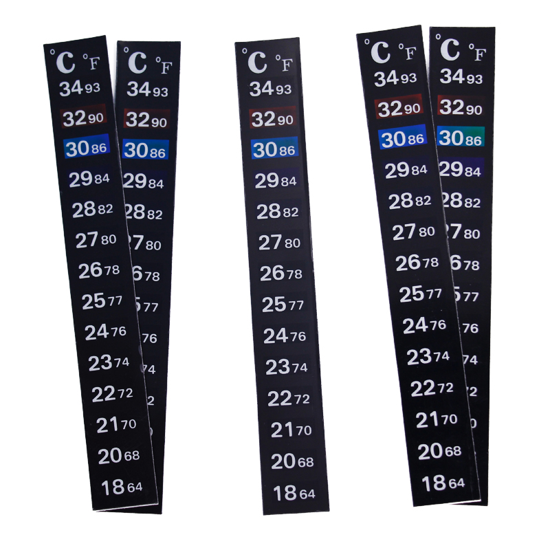 1/2/3/5pcs/lot Change Color Th - Temperature Strip Thermometer review and price
