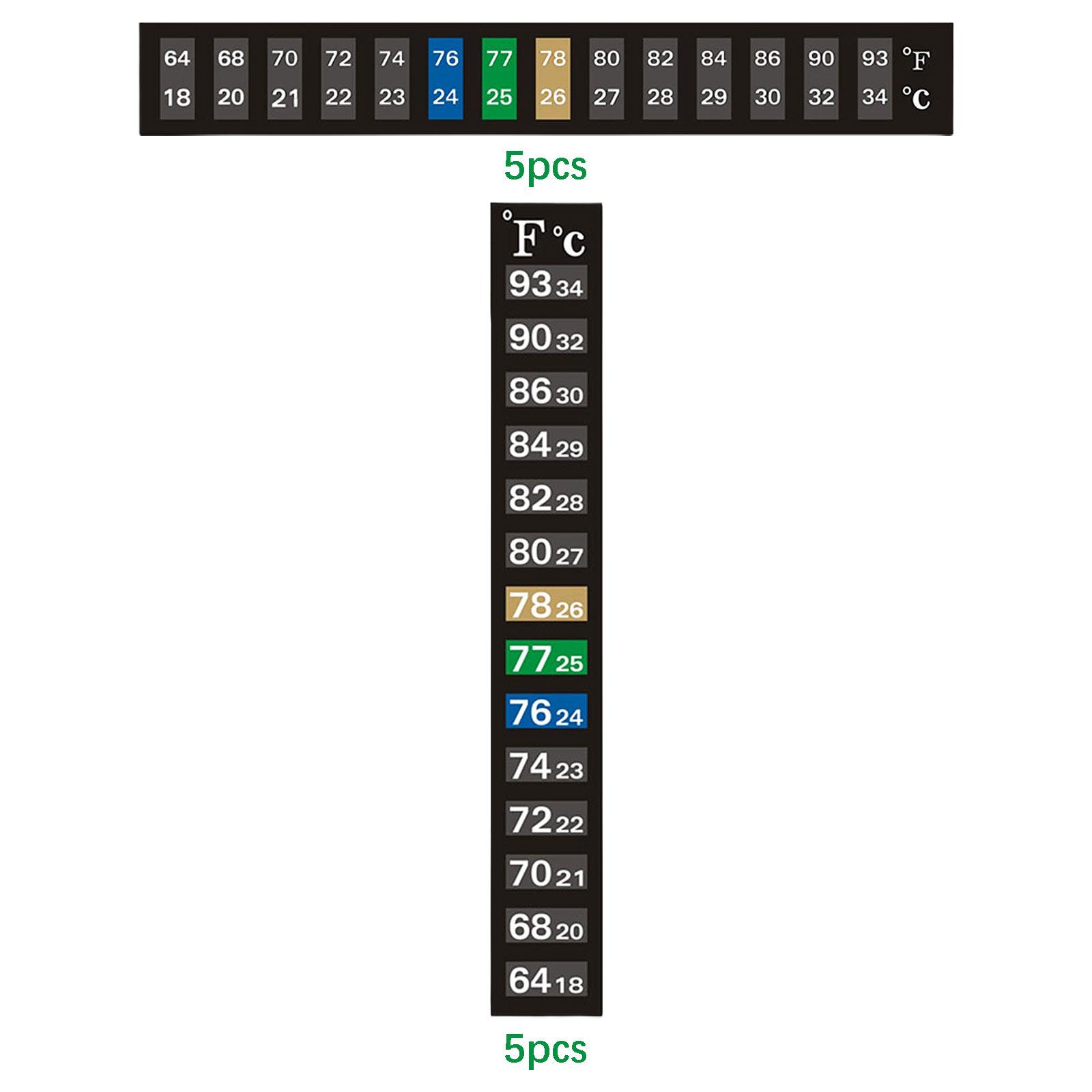 6x5x Aquarium Thermometer Stic - Temperature Strip Thermometer review and price