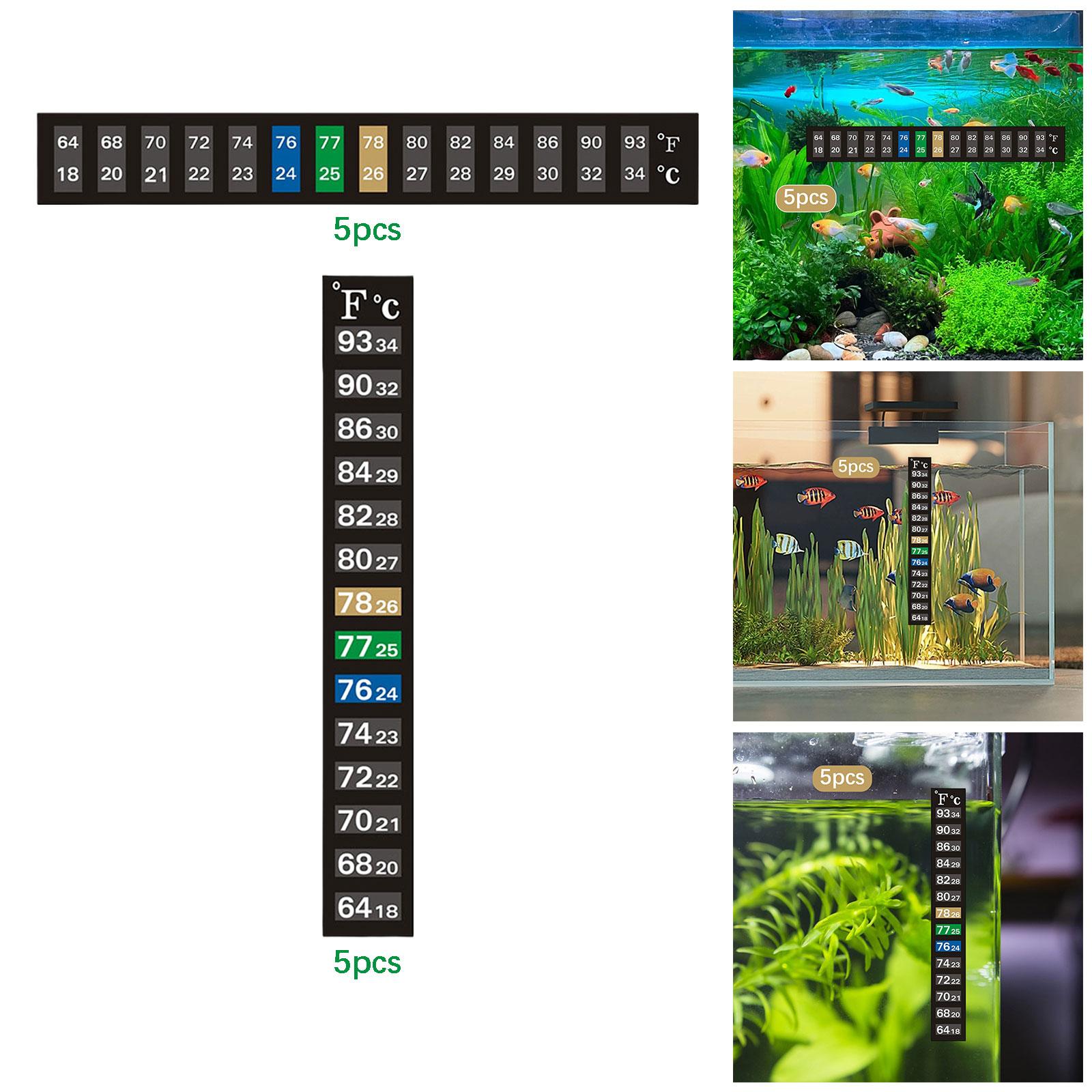 6x5x Aquarium Thermometer Stic - Temperature Strip Thermometer review and price