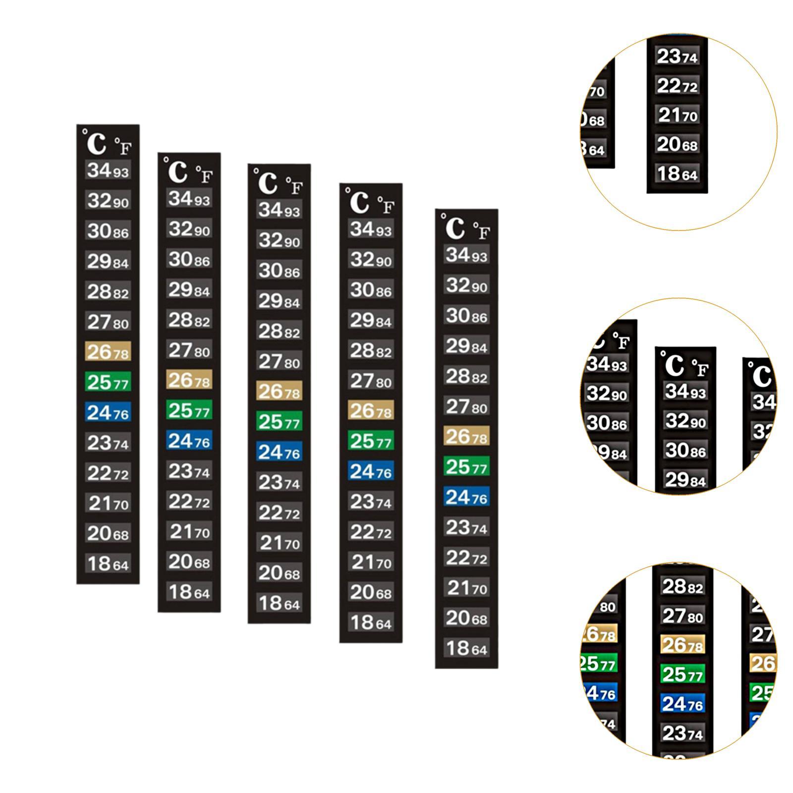 Aquarium Thermometer Strip Tem - Temperature Strip Thermometer review and price