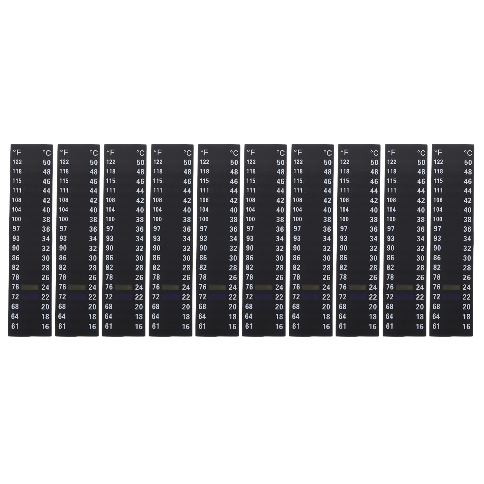 10Pcs Aquarium Water Strips Bo - Temperature Strip Thermometer review and price