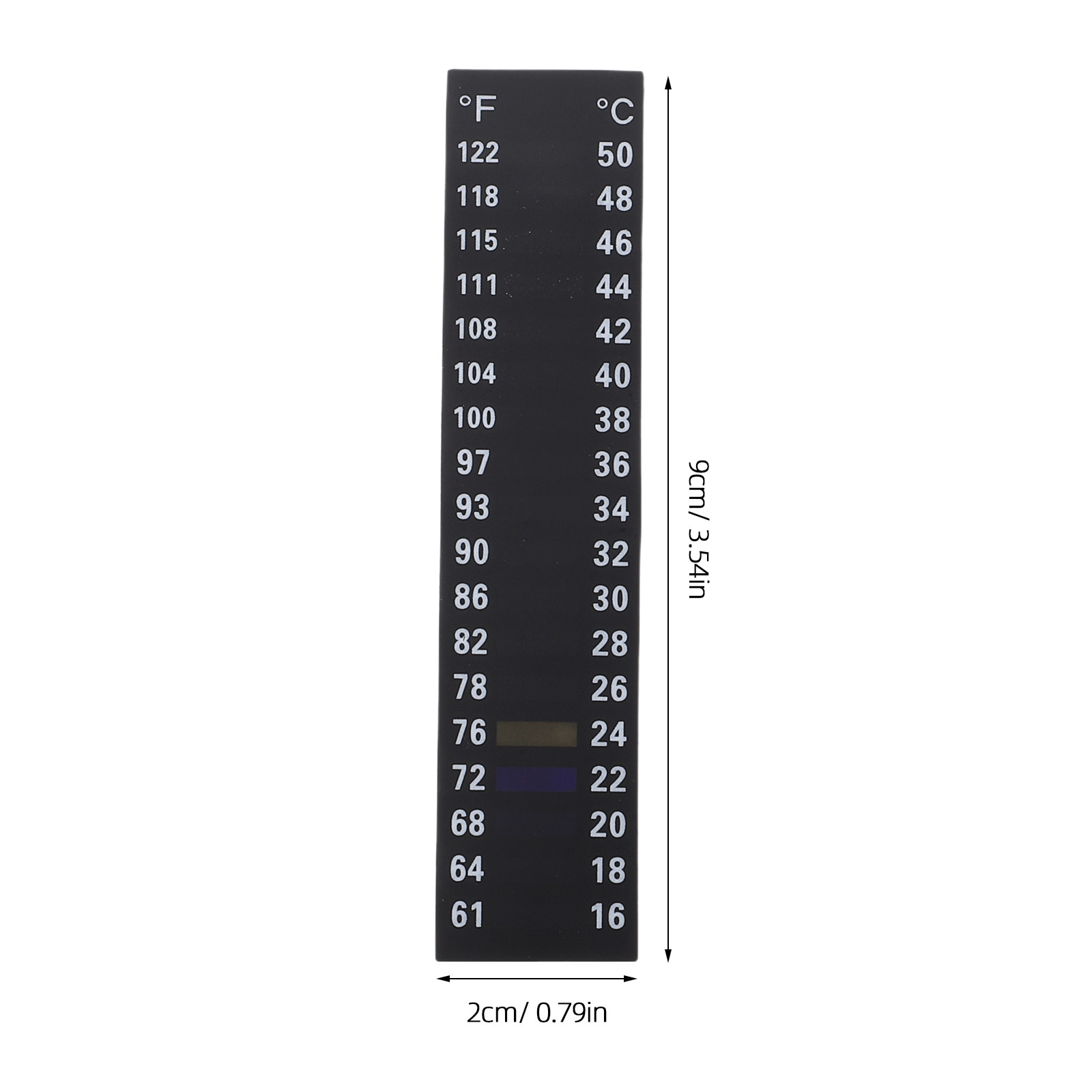 10Pcs Aquarium Water Strips Bo - Temperature Strip Thermometer review and price