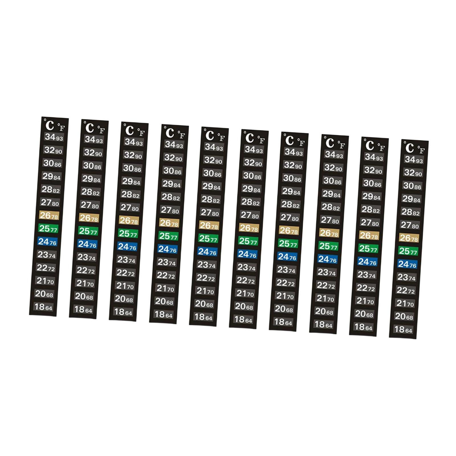 Aquarium Temperature Test Stri - Temperature Strip Thermometer review and price