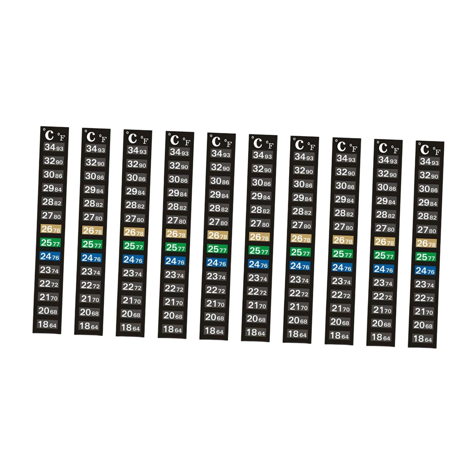 Aquarium Temperature Test Stri - Temperature Strip Thermometer review and price