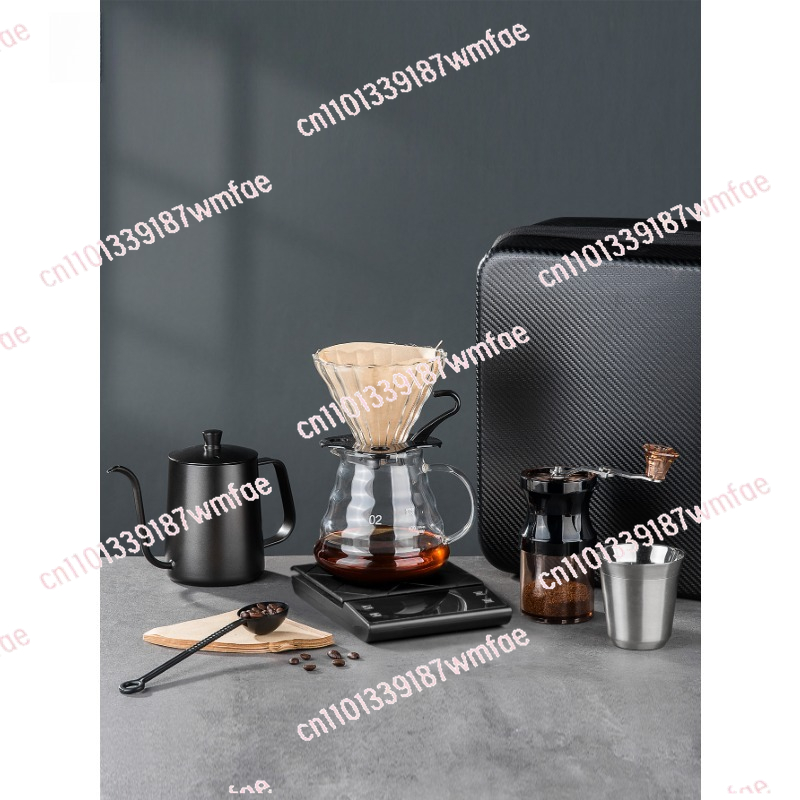 Hand brewed coffee set, outdoo - Coffee Equipment Gift Set review and price